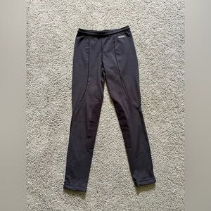Kerrits Kids Youth Equestrian Riding Pants Tights Black Size L Stretch